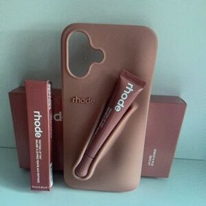 Apple Brown Phone Case with Holder